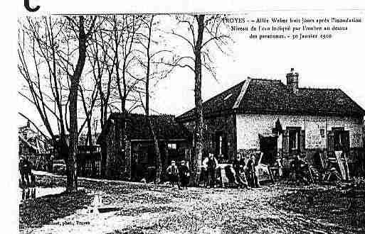 Ville de TROYES Carte postale ancienne