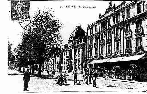 Ville de TROYES Carte postale ancienne