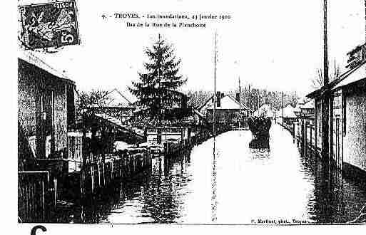 Ville de TROYES Carte postale ancienne