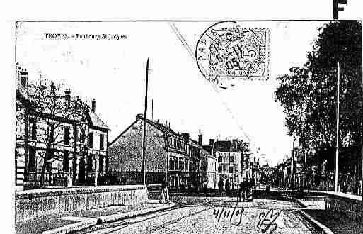 Ville de TROYES Carte postale ancienne