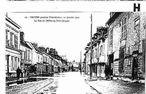 Ville de TROYES Carte postale ancienne