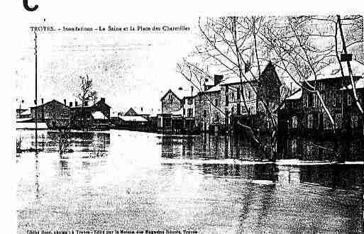 Ville de TROYES Carte postale ancienne