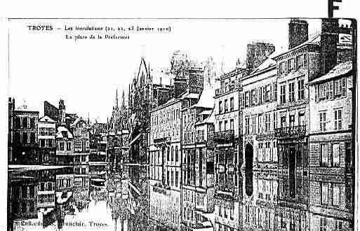 Ville de TROYES Carte postale ancienne