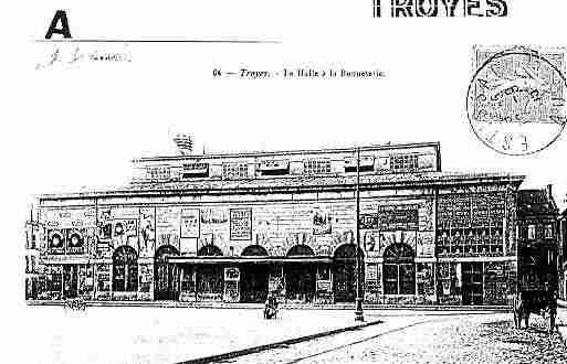 Ville de TROYES Carte postale ancienne