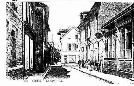 Ville de TROYES Carte postale ancienne Ville de TROYES Carte postale ancienne