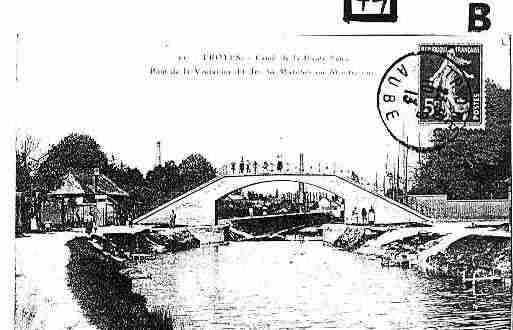 Ville de TROYES Carte postale ancienne