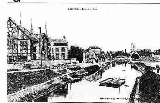 Ville de TROYES Carte postale ancienne