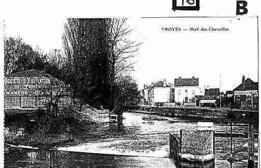 Ville de TROYES Carte postale ancienne