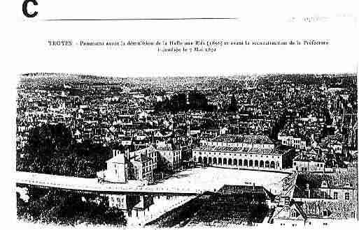 Ville de TROYES Carte postale ancienne