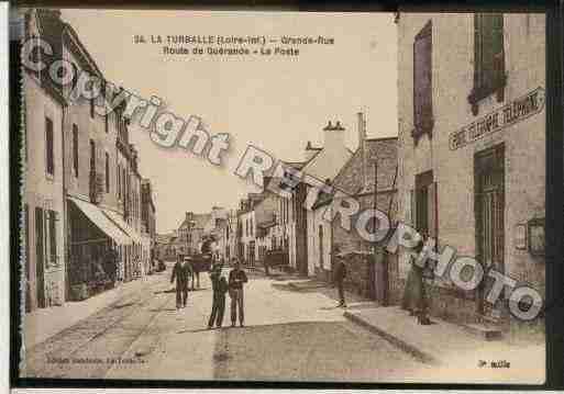 Ville de TURBALLE(LA) Carte postale ancienne