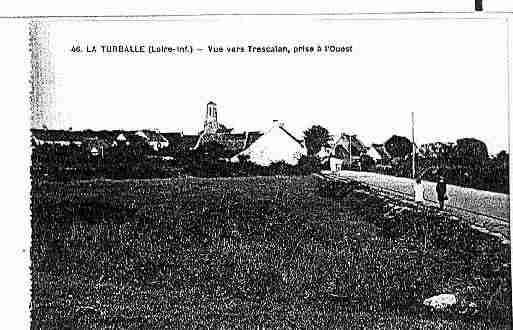 Ville de TURBALLE(LA) Carte postale ancienne