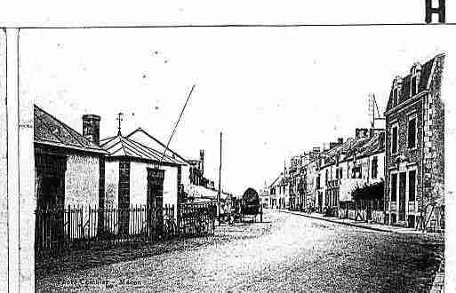 Ville de TURBALLE(LA) Carte postale ancienne