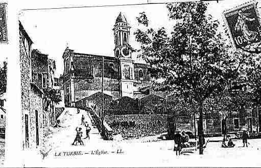 Ville de TURBIE(LA) Carte postale ancienne