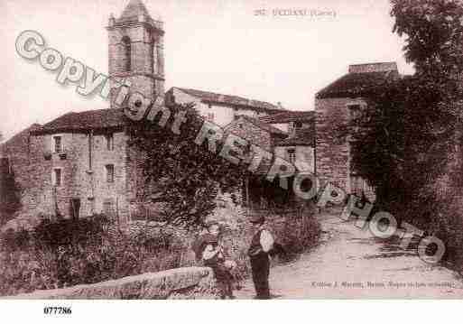 Ville de UCCIANI Carte postale ancienne Ville de UCCIANI Carte postale ancienne