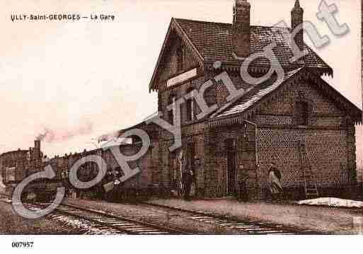 Ville de ULLYSAINTGEORGES Carte postale ancienne Ville de ULLYSAINTGEORGES Carte postale ancienne