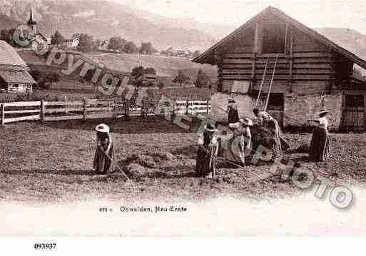 Ville de UNTERWALD Carte postale ancienne Ville de UNTERWALD Carte postale ancienne