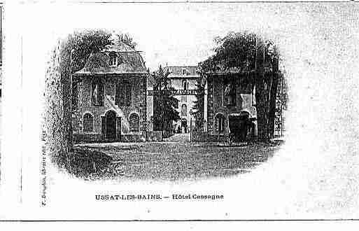 Ville de USSAT Carte postale ancienne Ville de USSAT Carte postale ancienne