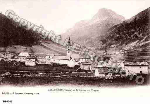 Ville de VALD\'ISERE Carte postale ancienne