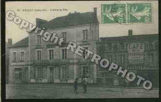 Ville de VALLET Carte postale ancienne