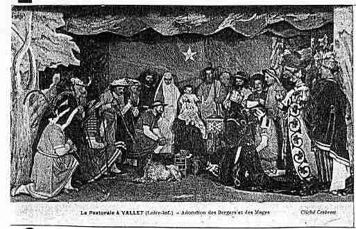 Ville de VALLET Carte postale ancienne