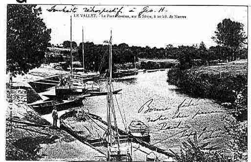 Ville de VALLET Carte postale ancienne