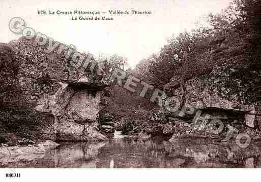 Ville de VALLIERE Carte postale ancienne