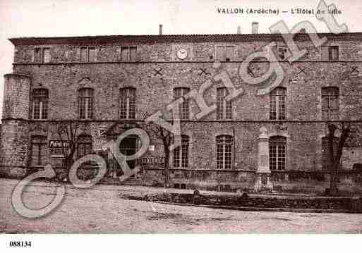 Ville de VALLONPONTD\'ARC Carte postale ancienne