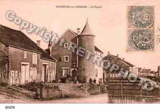 Ville de VARENNESSURAMANCE Carte postale ancienne