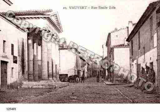 Ville de VAUVERT Carte postale ancienne