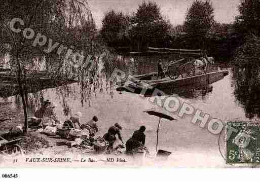 Ville de VAUXSURSEINE Carte postale ancienne