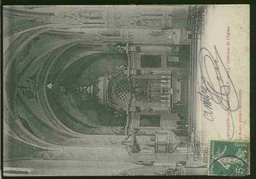 Ville de VERDUNSURGARONNE Carte postale ancienne Ville de VERDUNSURGARONNE Carte postale ancienne