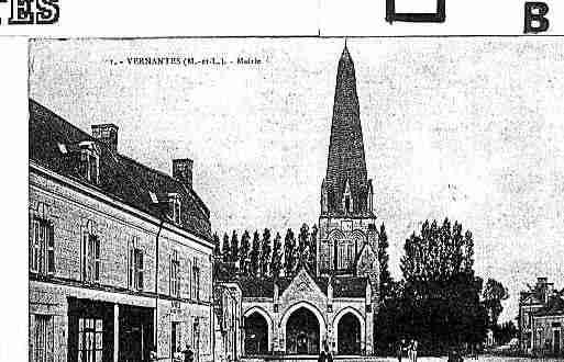 Ville de VERNANTES Carte postale ancienne