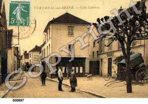 Ville de VERNEUILSURSEINE Carte postale ancienne