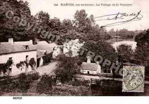 Ville de VERRIERE Carte postale ancienne