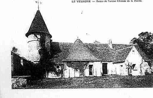 Ville de VEURDRE(LE) Carte postale ancienne