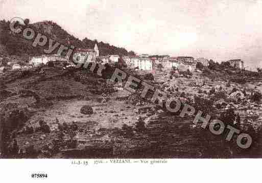 Ville de VEZZANI Carte postale ancienne