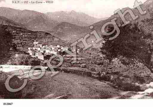 Ville de VICO Carte postale ancienne