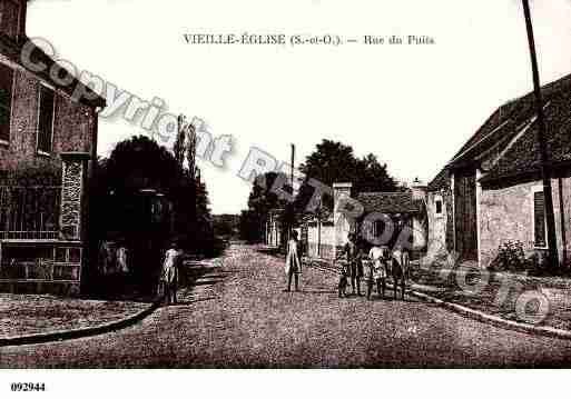 Ville de VIEILLEEGLISE Carte postale ancienne