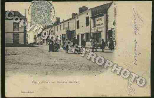 Ville de VIEILLEVIGNE Carte postale ancienne
