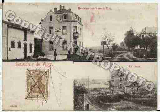 Ville de VIGY Carte postale ancienne