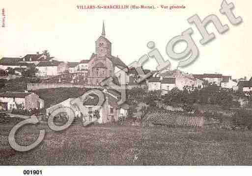 Ville de VILLARSSAINTMARCELIN Carte postale ancienne