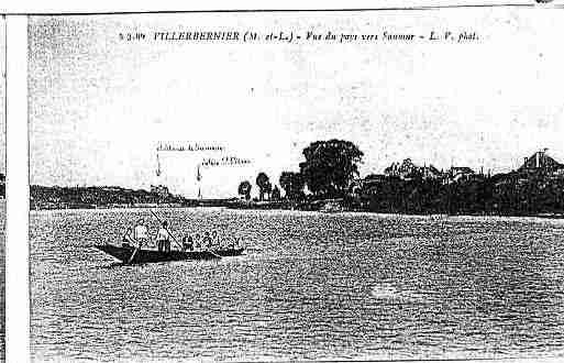Ville de VILLEBERNIER Carte postale ancienne