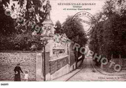 Ville de VILLED\'AVRAY Carte postale ancienne