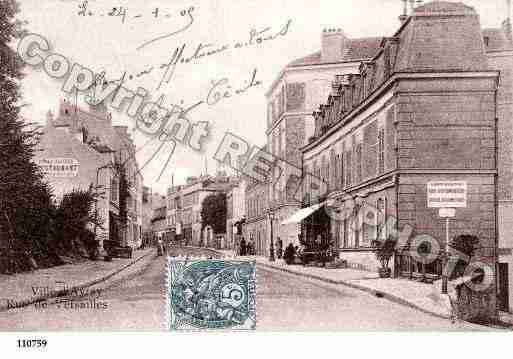 Ville de VILLED\'AVRAY Carte postale ancienne