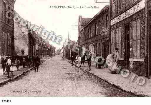 Ville de VILLENEUVED\\\'ASQ Carte postale ancienne