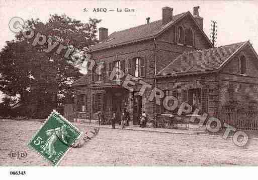 Ville de VILLENEUVED\\\'ASQ Carte postale ancienne Ville de VILLENEUVED\\\'ASQ Carte postale ancienne