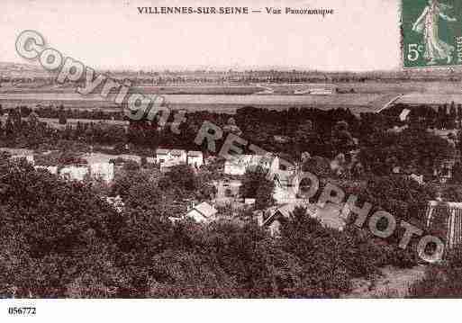 Ville de VILLENNESSURSEINE Carte postale ancienne