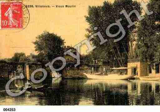 Ville de VILLENNESSURSEINE Carte postale ancienne