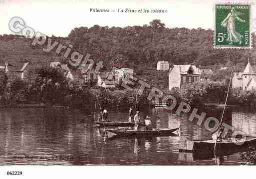 Ville de VILLENNESSURSEINE Carte postale ancienne