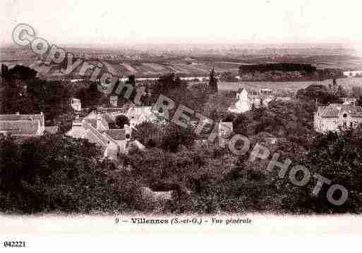 Ville de VILLENNESSURSEINE Carte postale ancienne